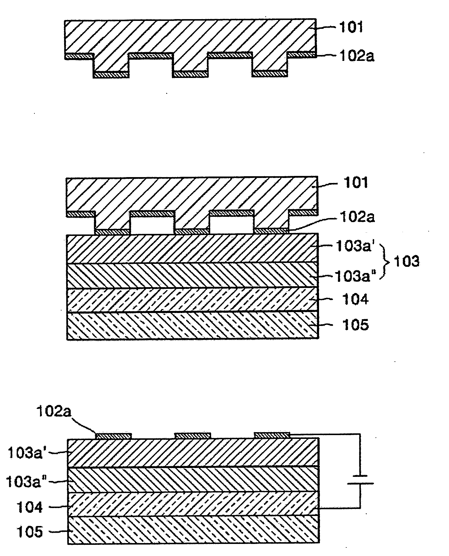 Donor film and methods for fabricating patterned organic electroluminescent devices using the same