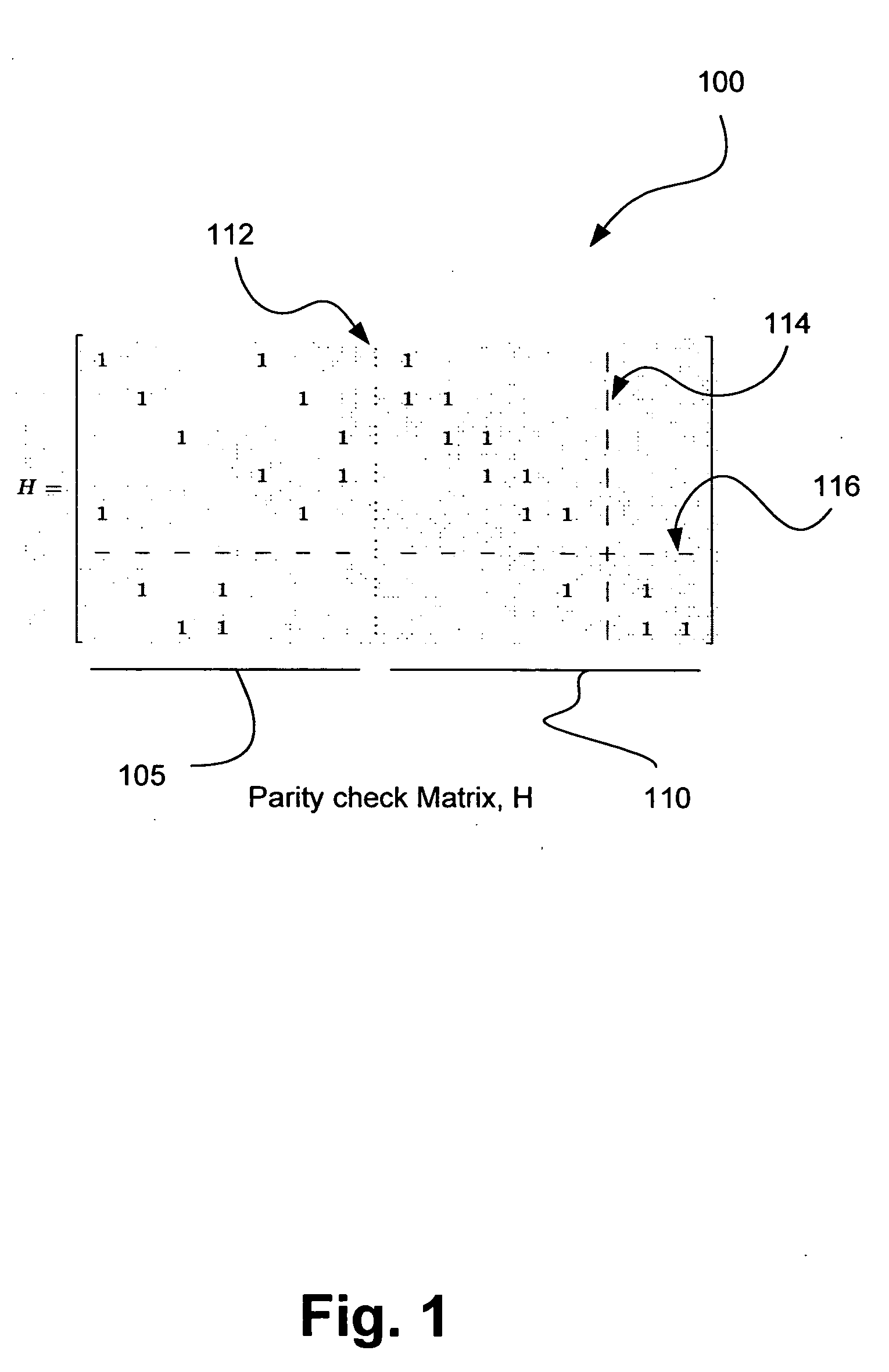 Method and apparatus for varying lengths of low density party check codewords