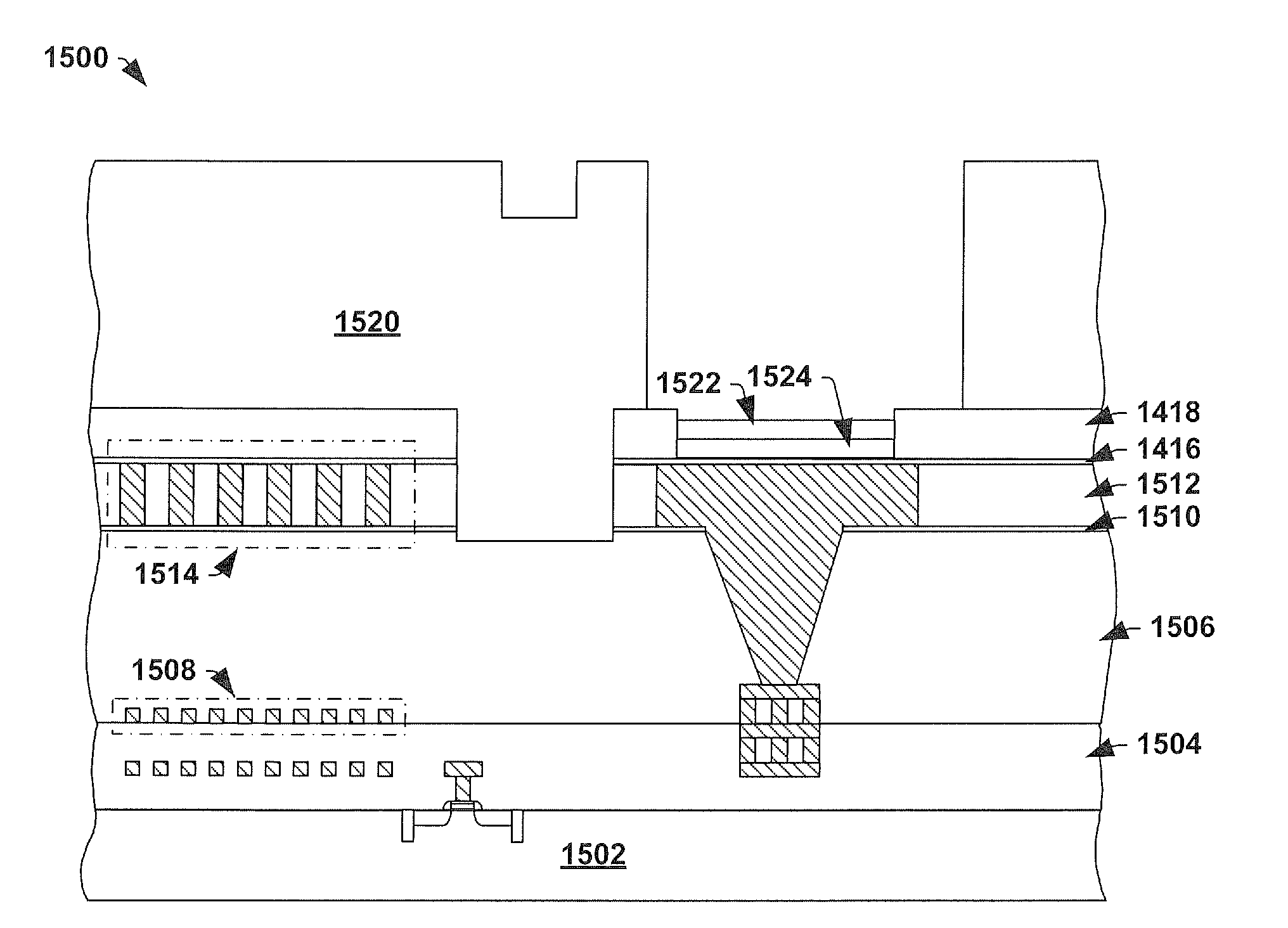 High voltage resistance coupling structure