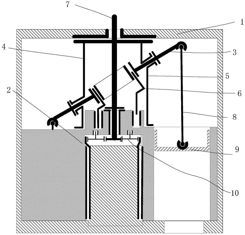 Shaft Synergistic Three-Dimensional Wobble Plate Piston Engine