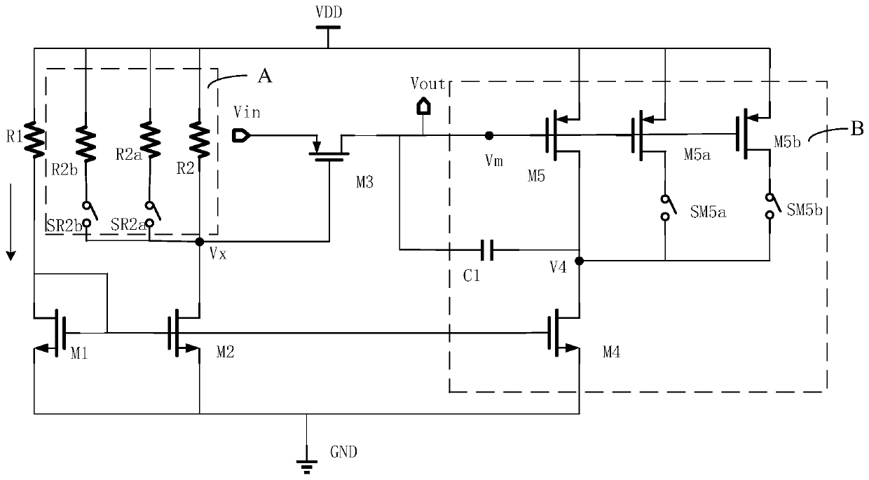Low-pass filter circuit, low-pass filter, and CMOS chip
