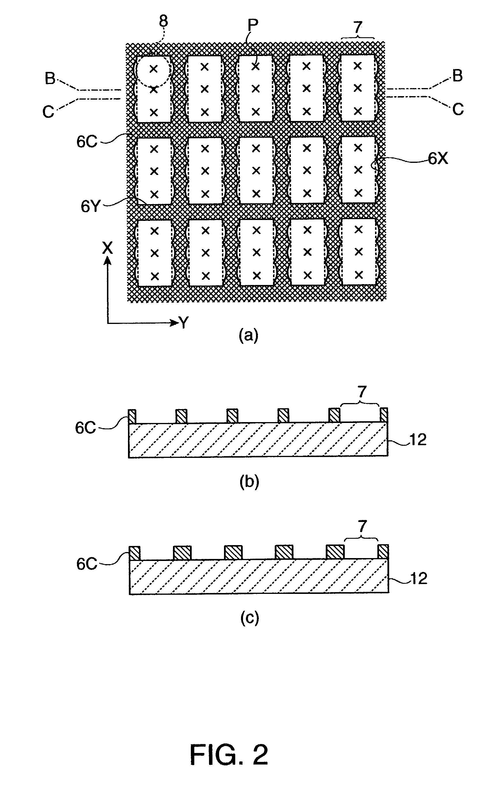 Method for disposing material by droplet ejection, display device, method for manufacturing display device, and electronic apparatus