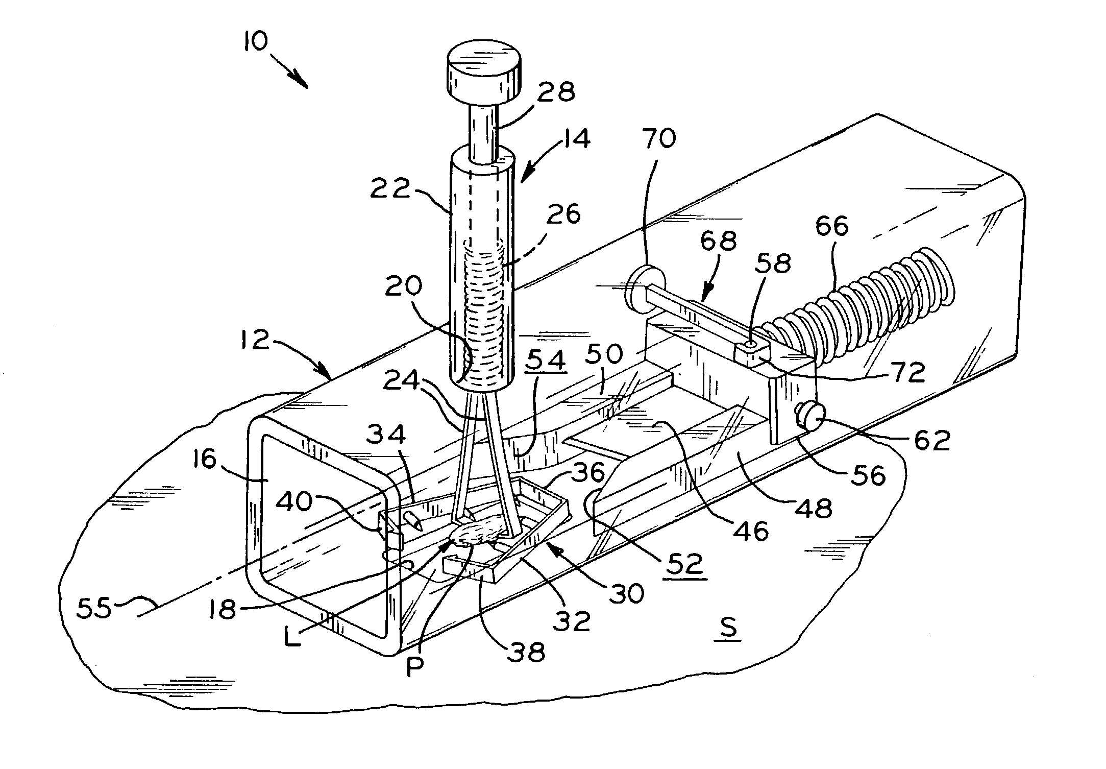 Skin lesion exciser and skin-closure device therefor