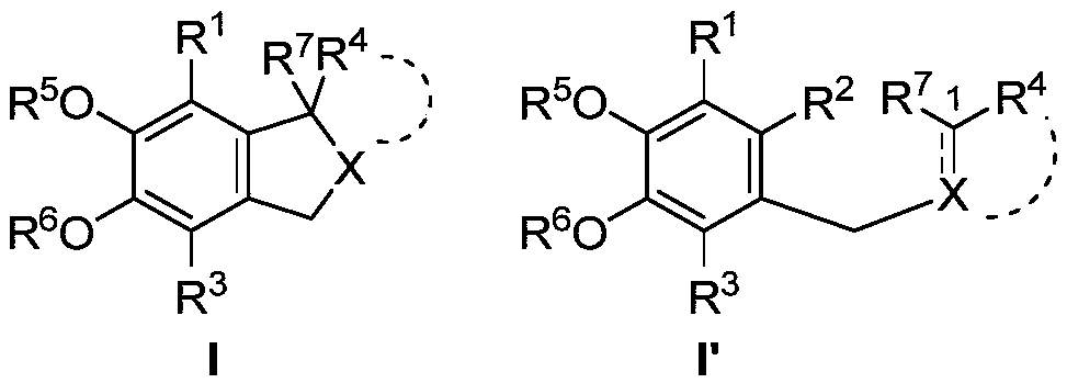 Polysubstituted benzene compound with biological activity, and preparation method and application thereof