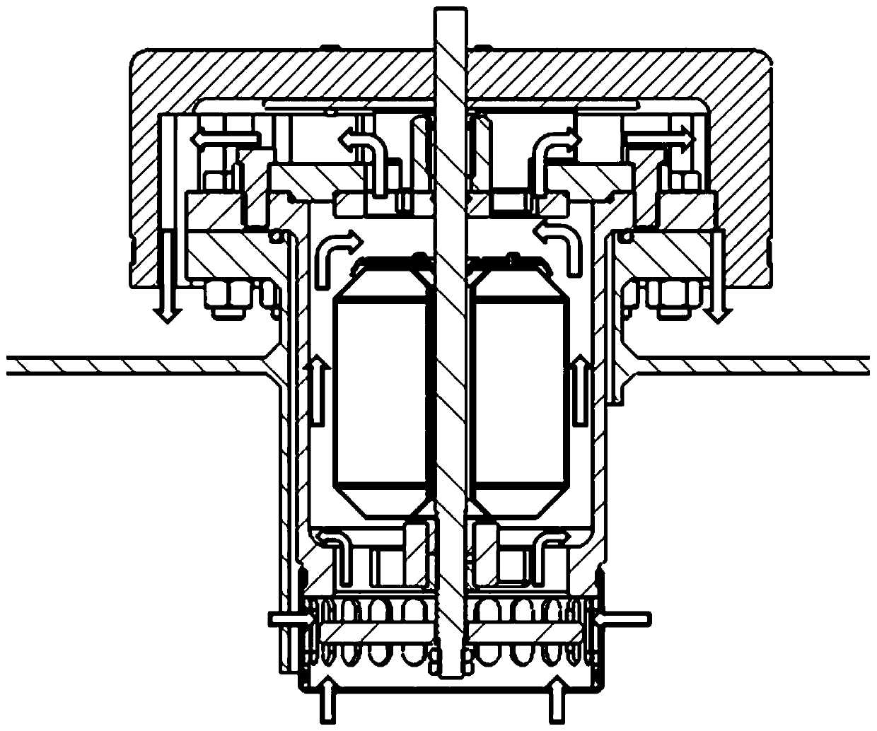 Anti-freezing exhaust valve