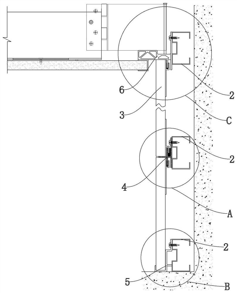 Wallboard leveling and hanging system and installation method thereof