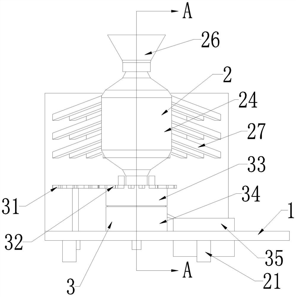 A kind of organic flour production and processing method