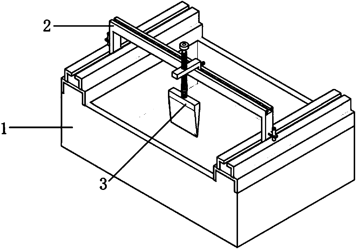 Dragline Slope Excavation Test Device