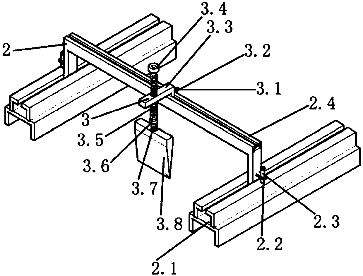 Dragline Slope Excavation Test Device