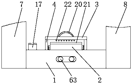 Elasticity test winding device for producing lace fabric for shapewear