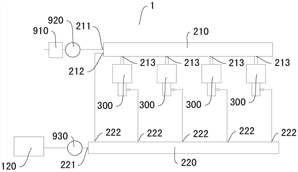 Engine and its supply system