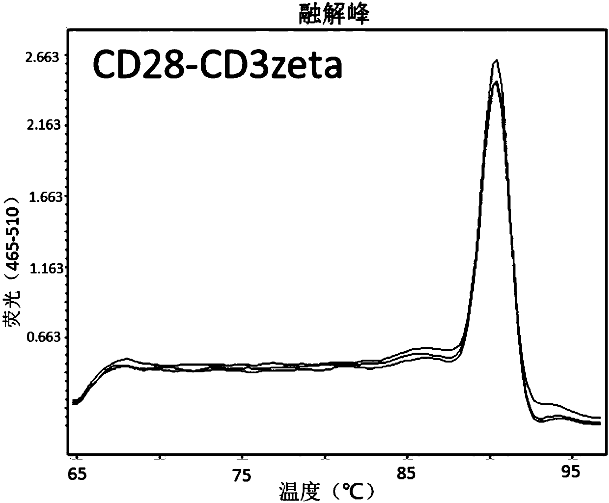 Method and kit for detecting copy number of CAR by dual fluorescence quantitative PCR