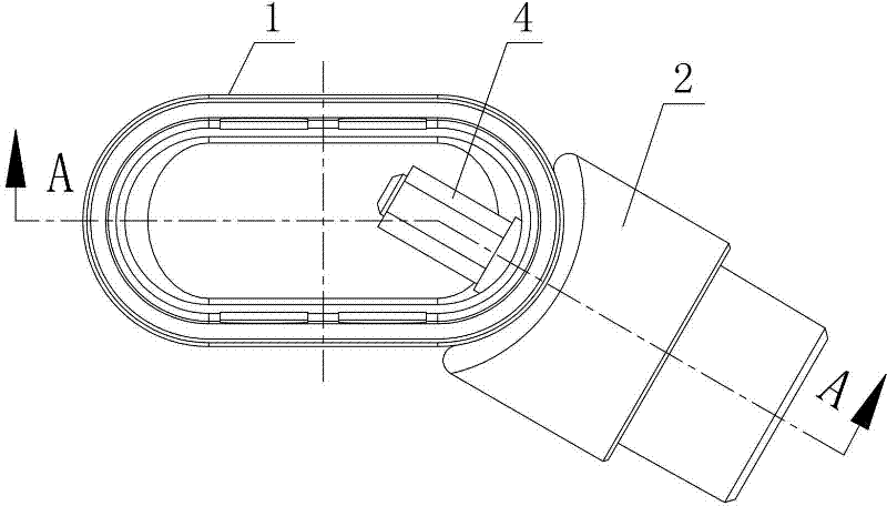 Accessories at corners of stair railing surface pipes and stair railing