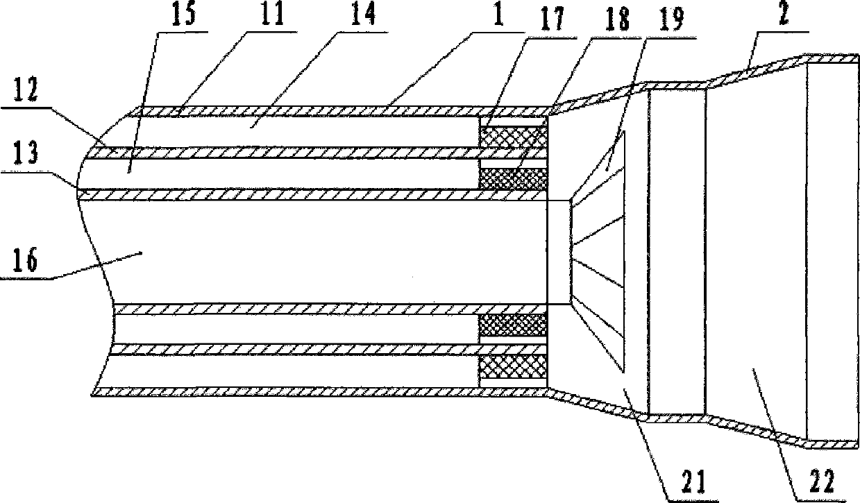 Burner with easy ignition and stable burning