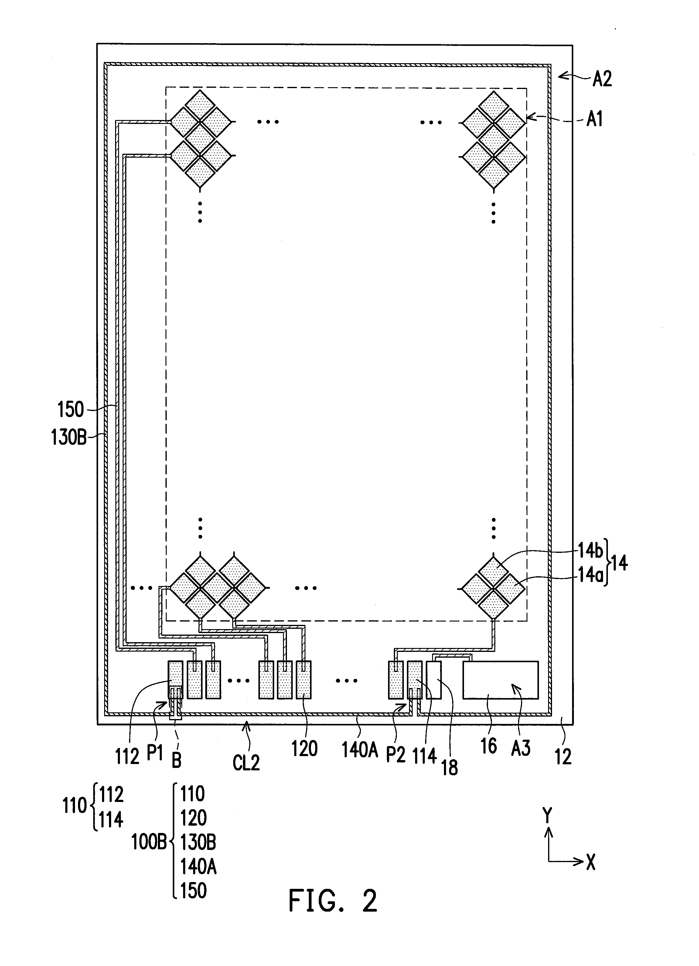 Peripheral circuit structure