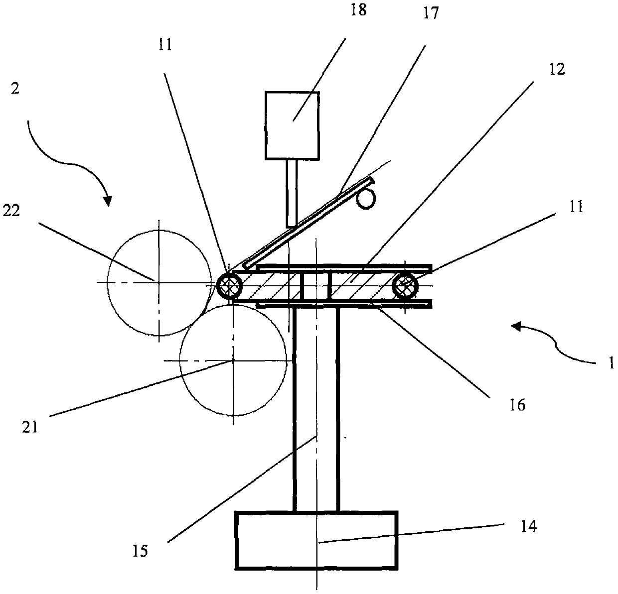 Single-spindle double-wheel belt combined structure false-twisting compact spinning device with broken end and breakpoint control