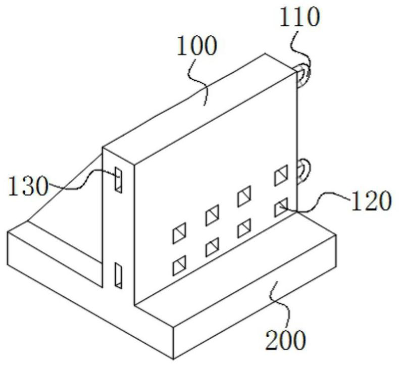 Plate-type retaining wall and construction method thereof