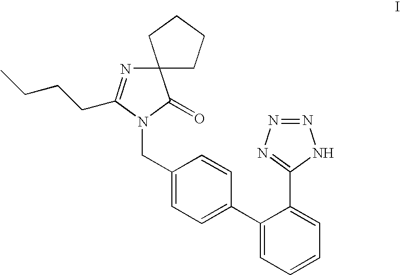 Pharmaceutical formulations containing irbesartan