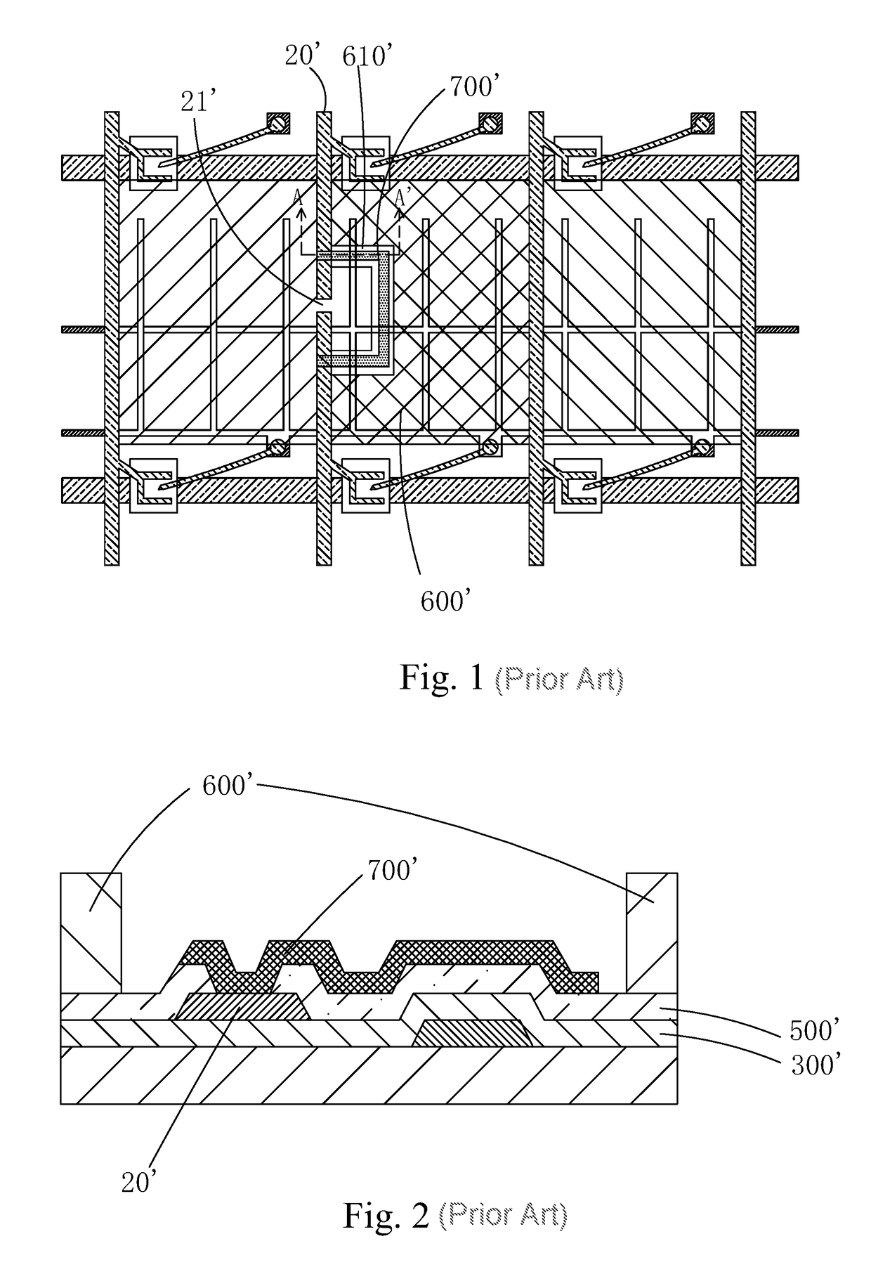 Broken line repair method of TFT substrate