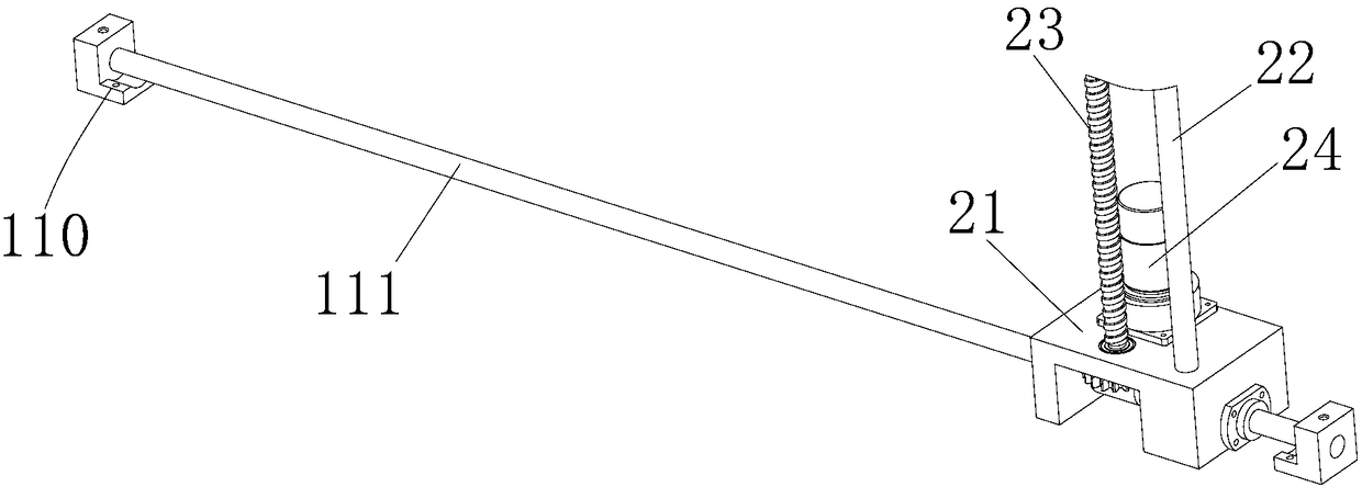 Goods picking and conveying mechanism