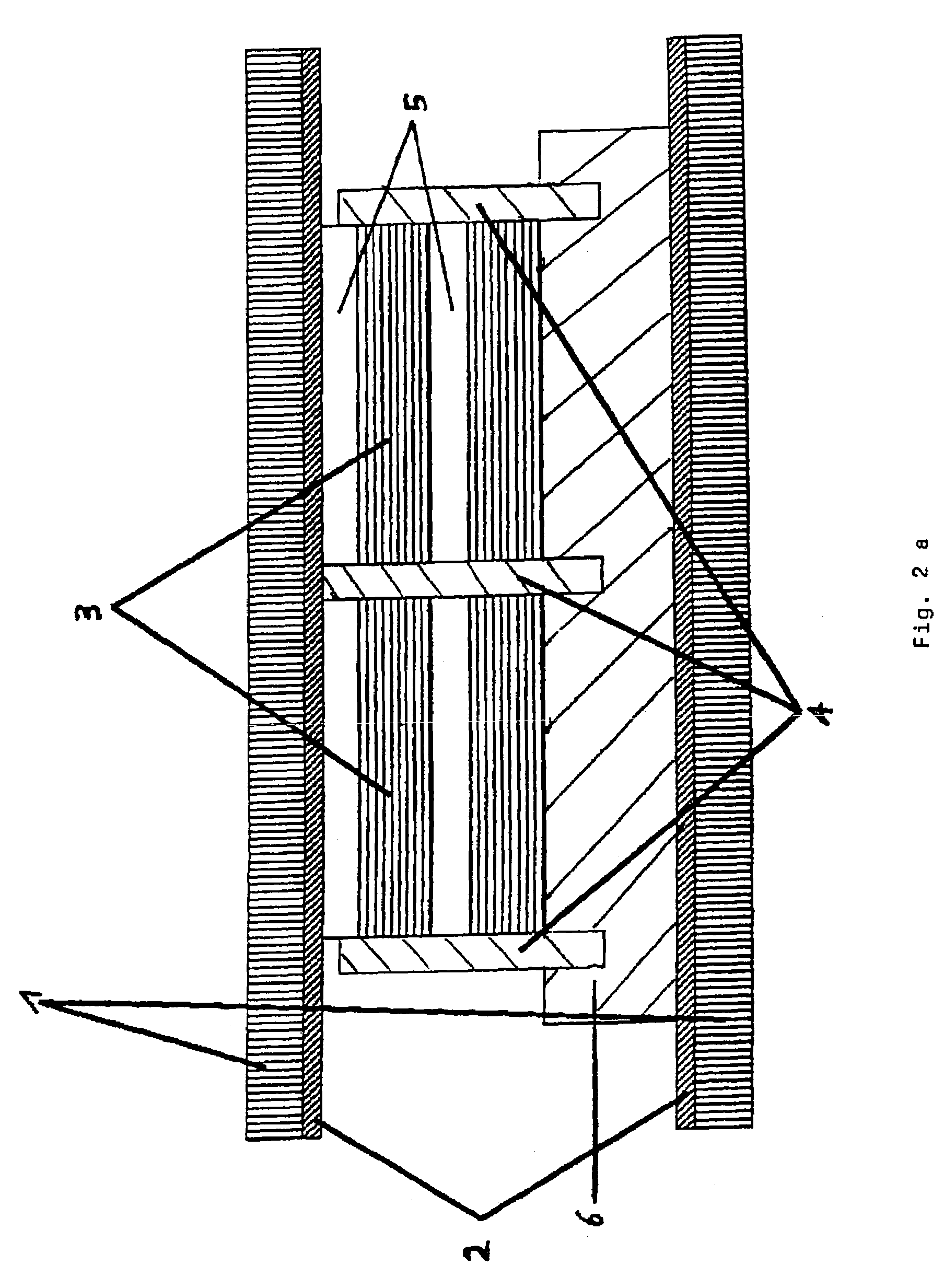 Method of connecting module layers suitable for the production of microstructure modules and a microstructure module