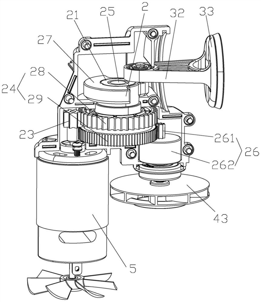 High-low pressure combined air pump