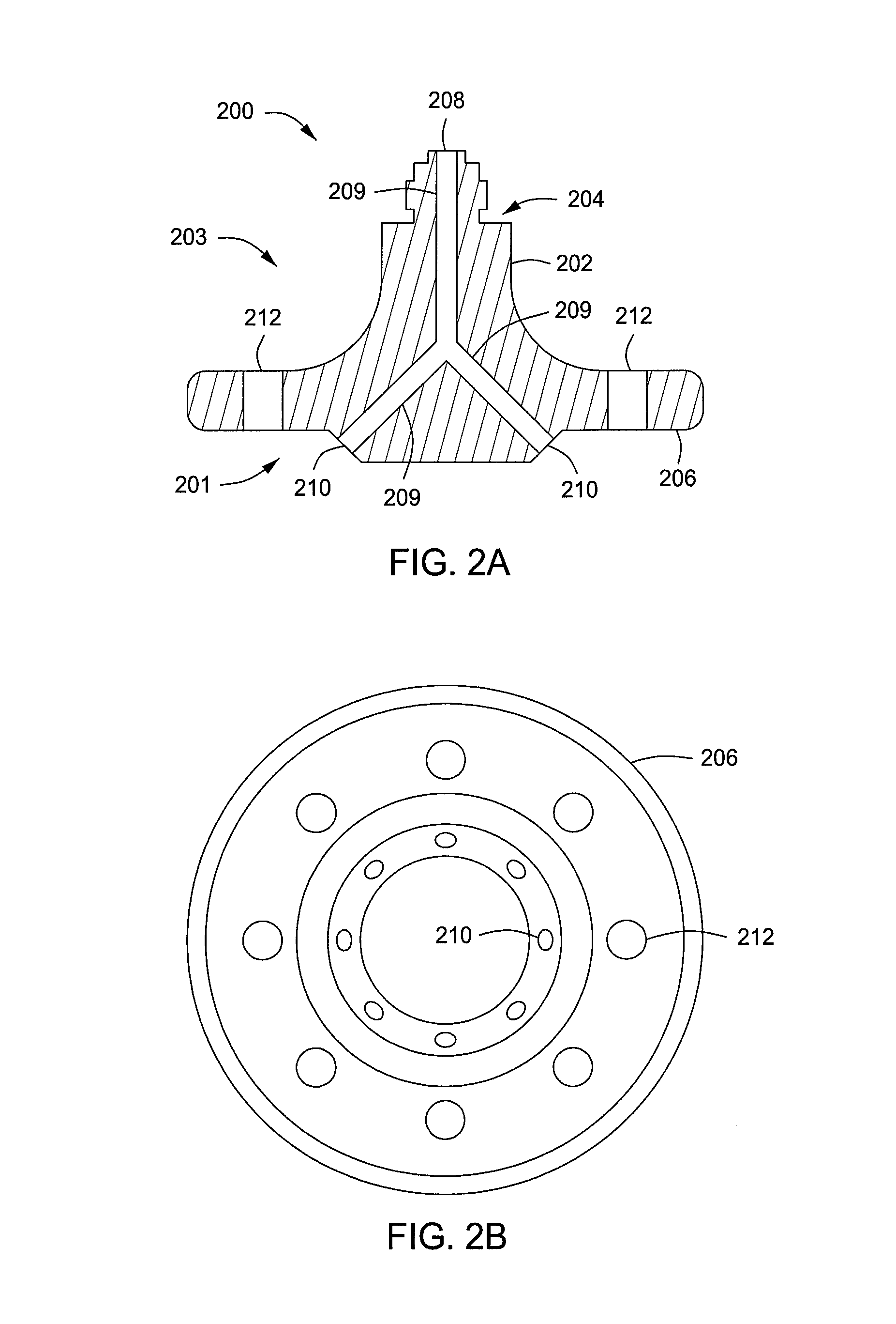 Surface treated aluminum nitride baffle