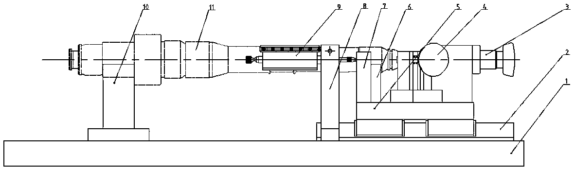 Detection tool for measuring position accuracy of shaft outer wall oblique hole