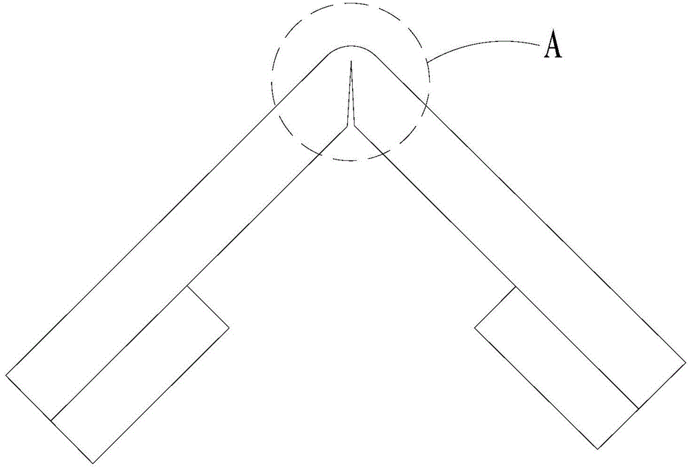 Profile seamless bending mold and seamless bending method