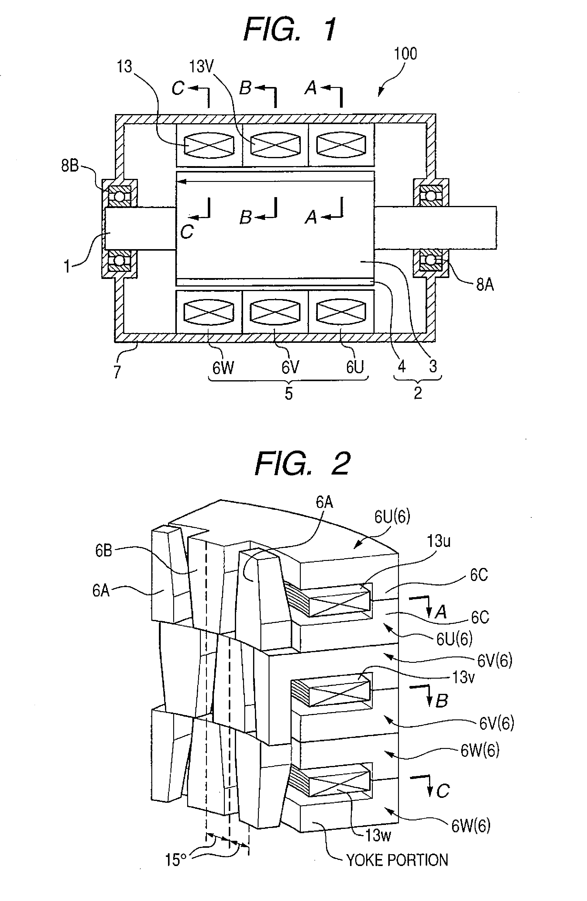 Claw Teeth Type Electric Rotary Machine and Manufacturing Method for Stators