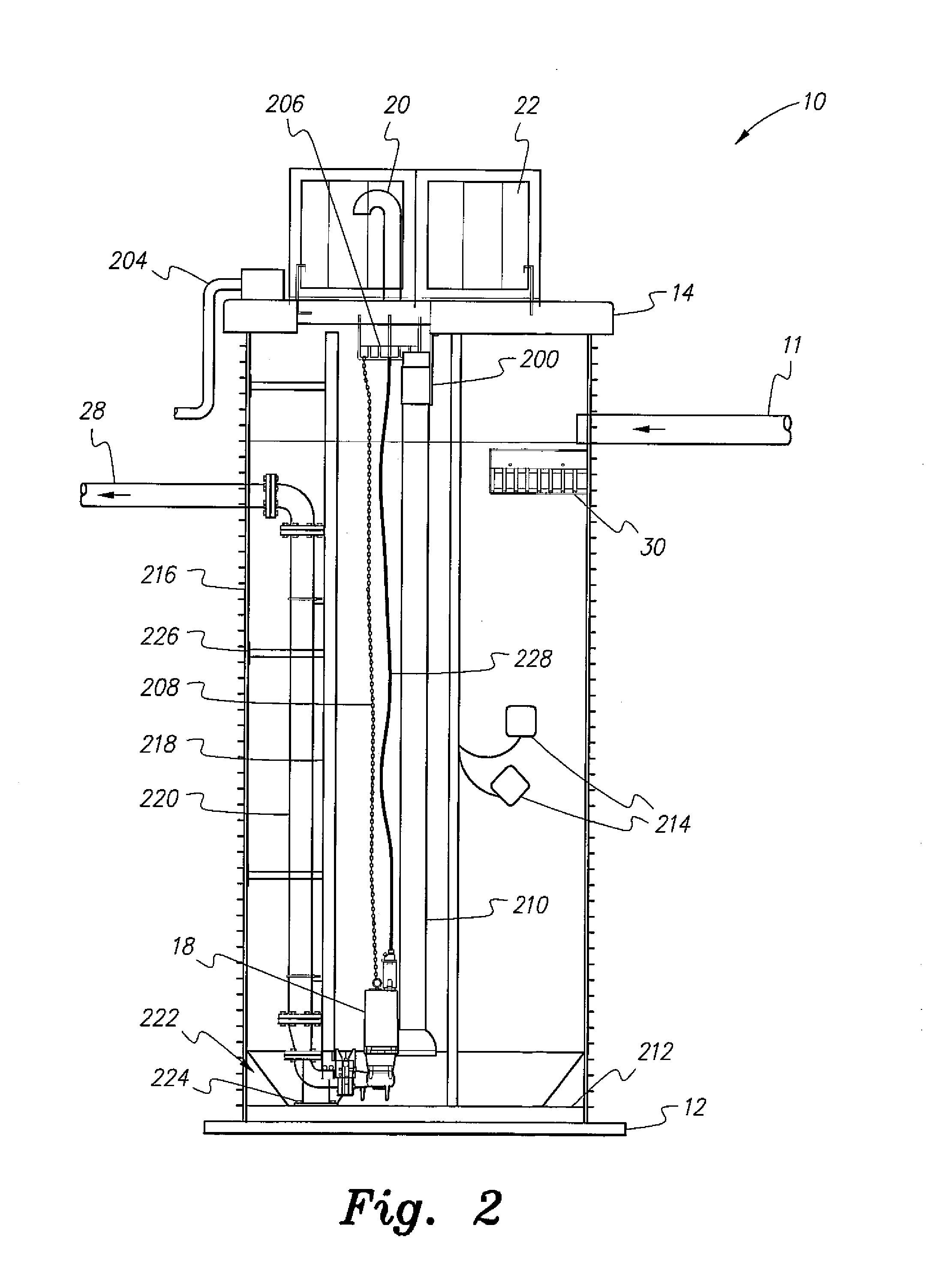 Portable steel-reinforced hdpe pump station