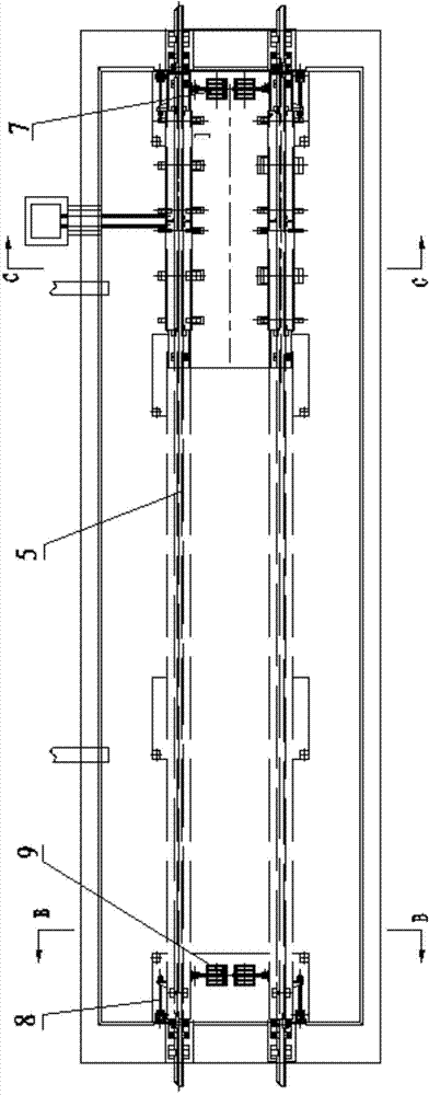Clamping weighing device for car damper