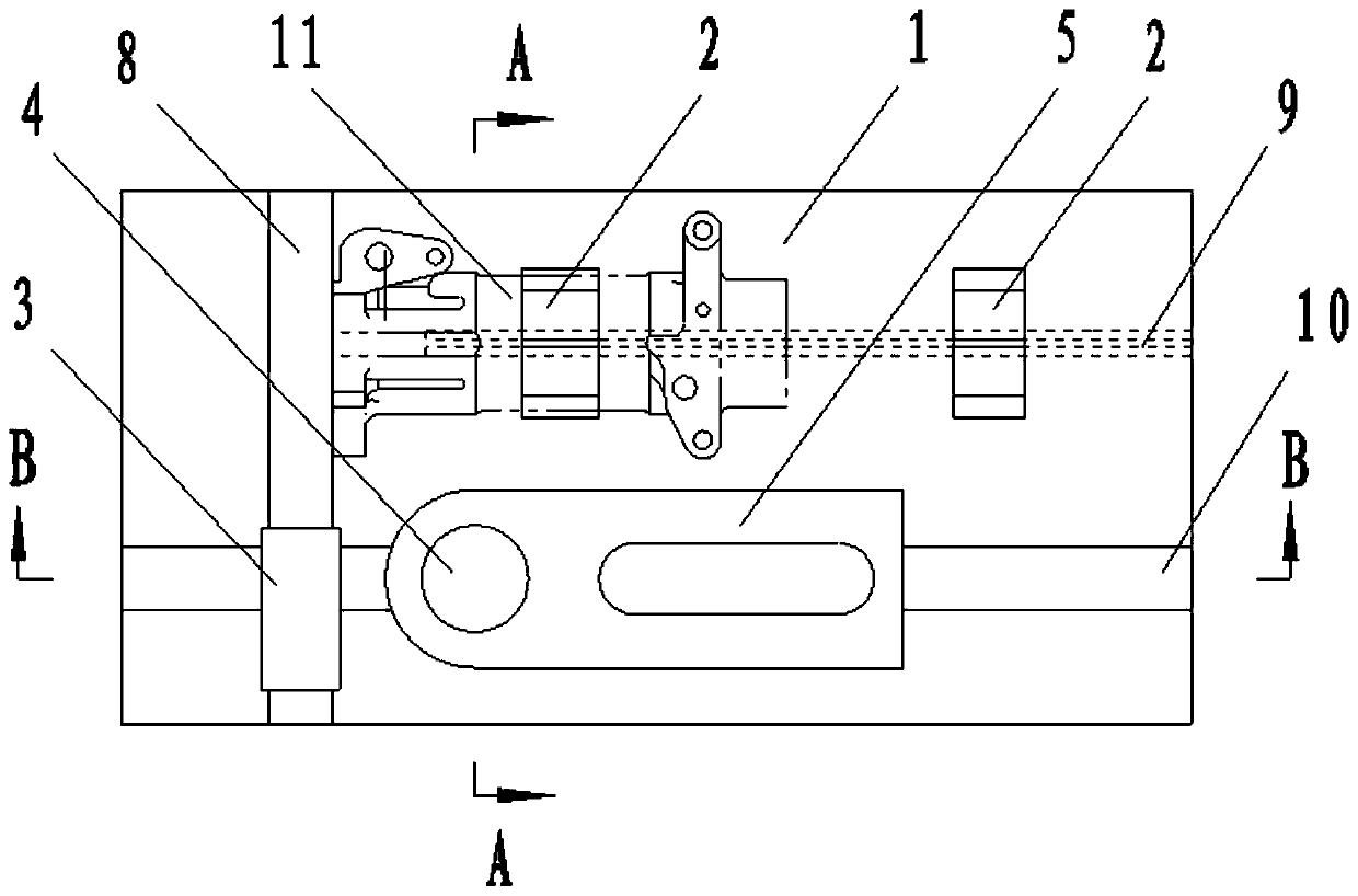 Positioning tool for three-coordinate detection of cylinder parts