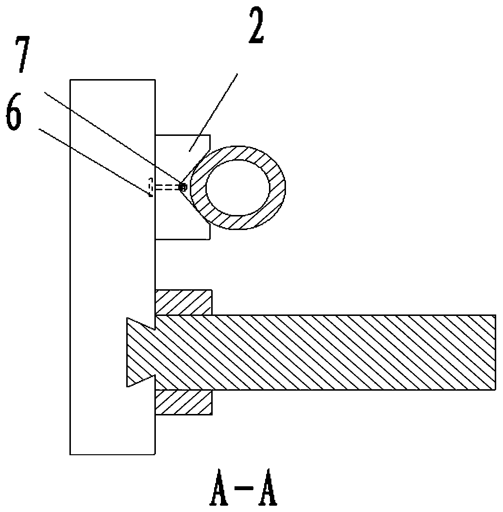 Positioning tool for three-coordinate detection of cylinder parts