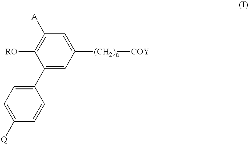 Biphenyl-5-alkanoic acid derivatives and use thereof