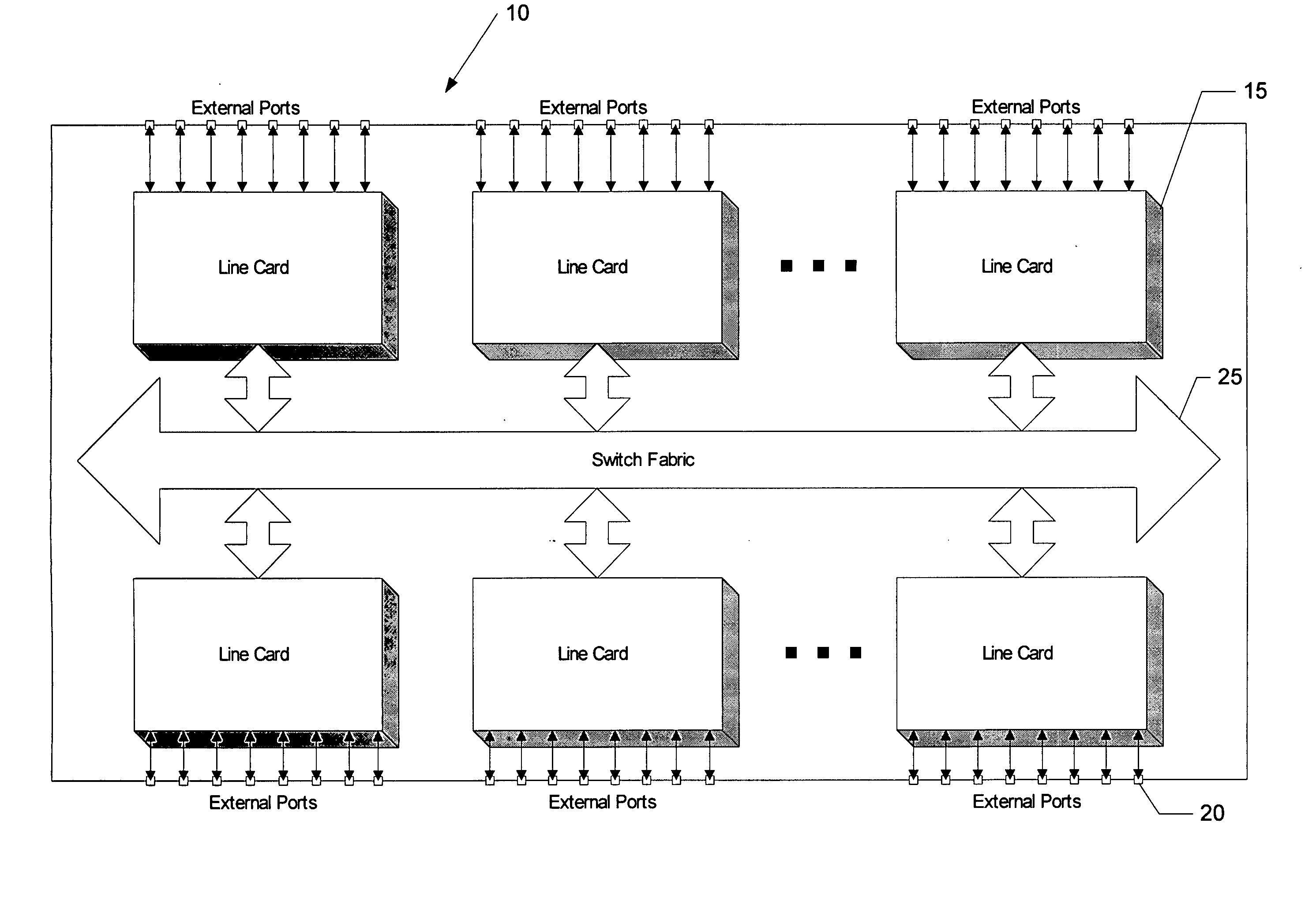 System, apparatus and method for address forwarding for a computer network