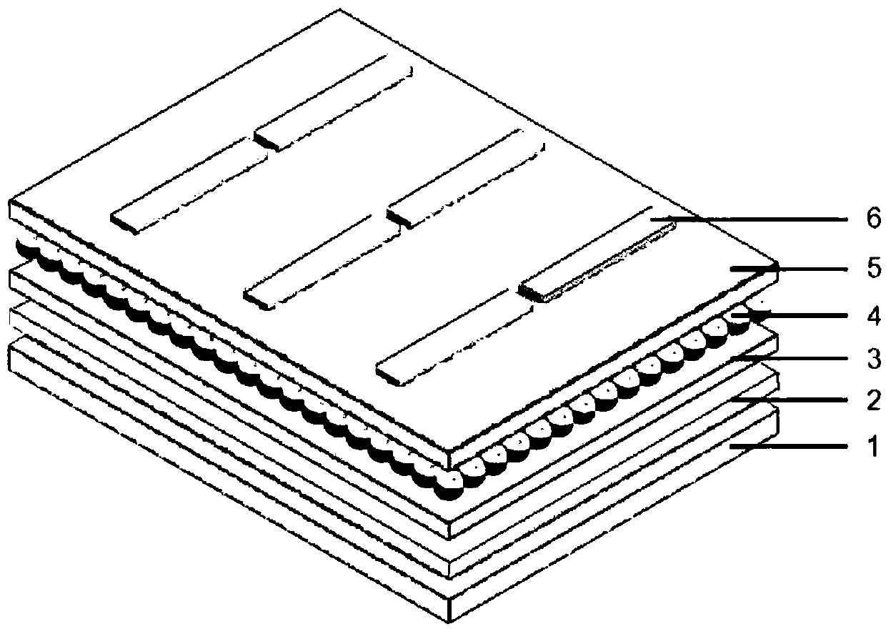 nio composite film, quantum dot light-emitting device and their preparation and application