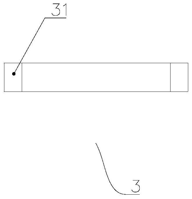 A kind of polyimide screen hot pressing device and using method thereof