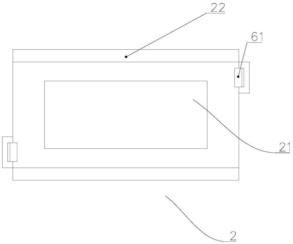 A kind of polyimide screen hot pressing device and using method thereof