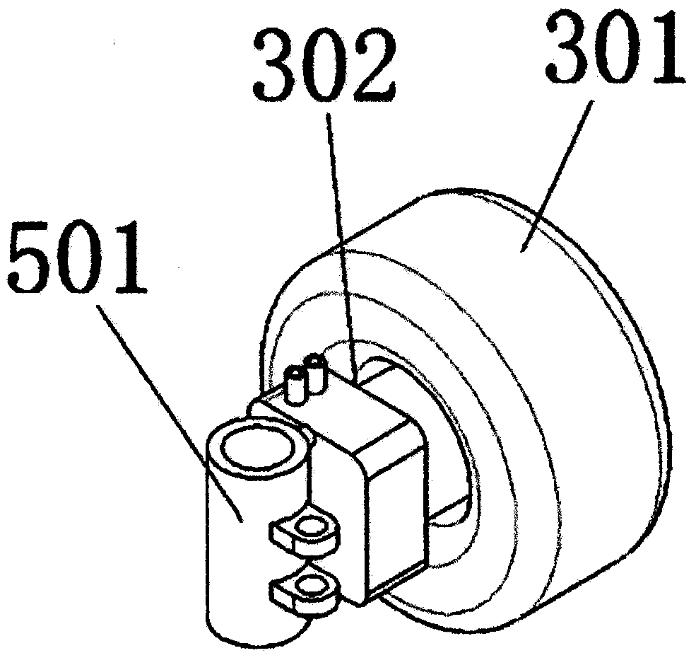 Hydraulic universal four-drive forklift