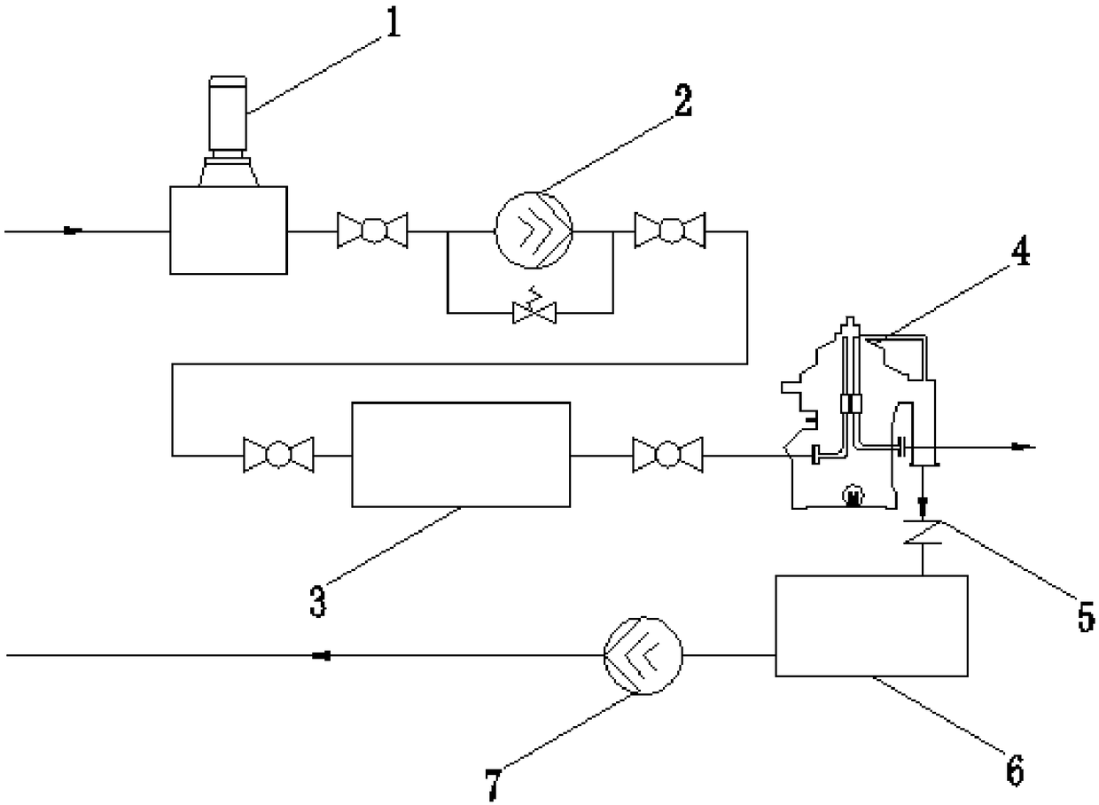 Oil separator module with purifying and recycling functions