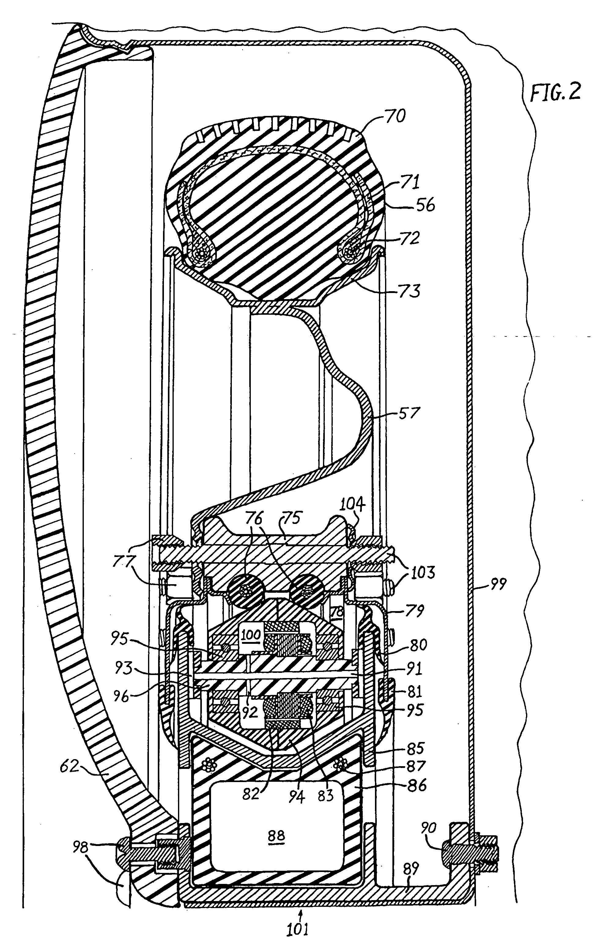 Two-parallel-wheeled electric motor vehicle with a provision for connecting electromagnetic holonomic wheels in tandem