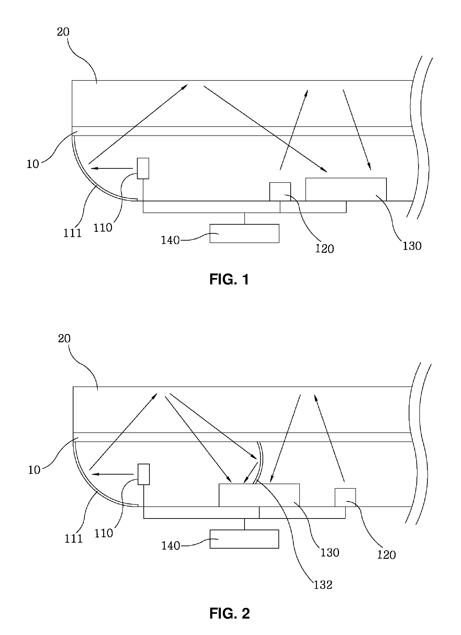 One body type rain sensor with reflection type sensor for detecting external object