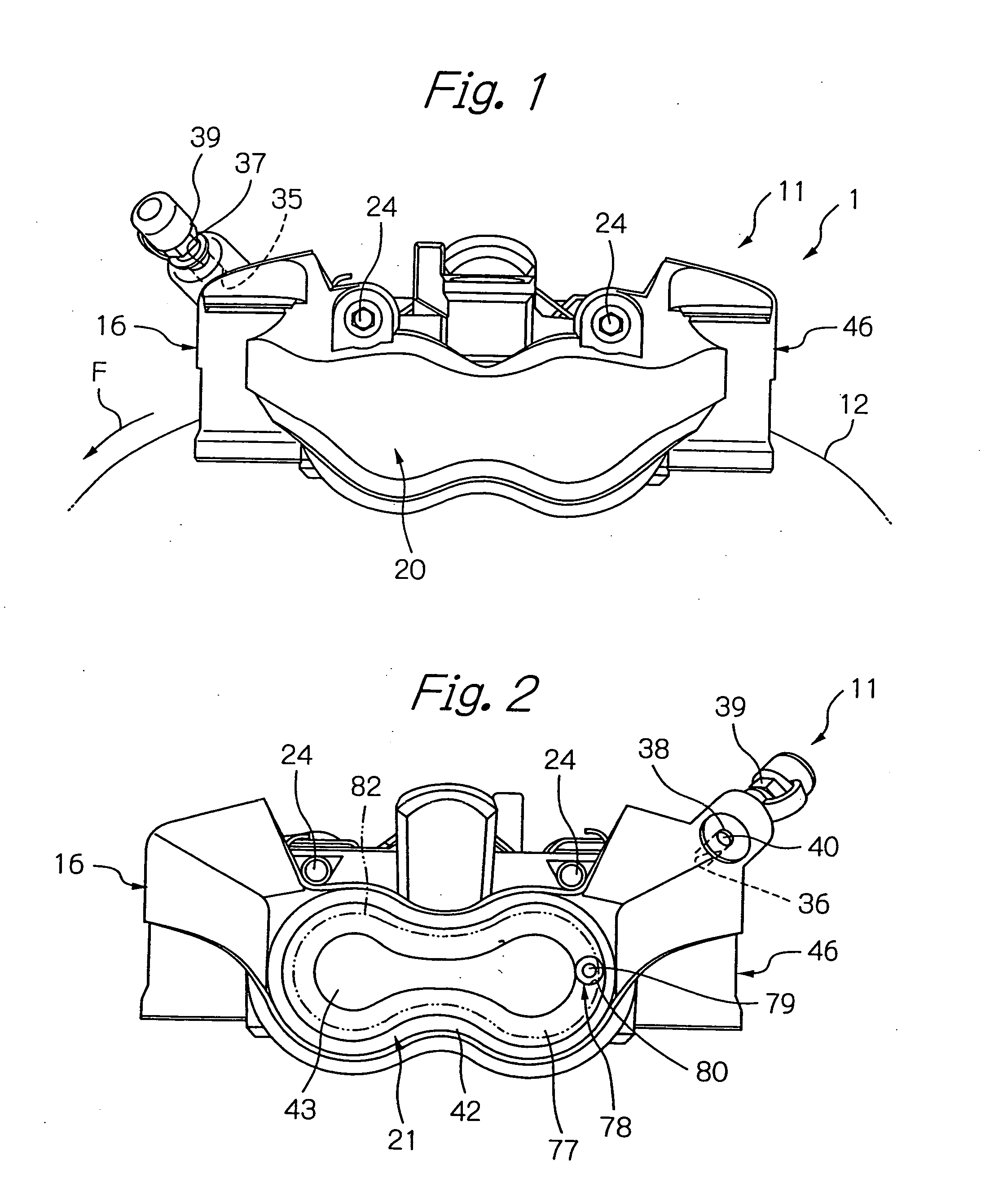 Cylinder apparatus and disk brake