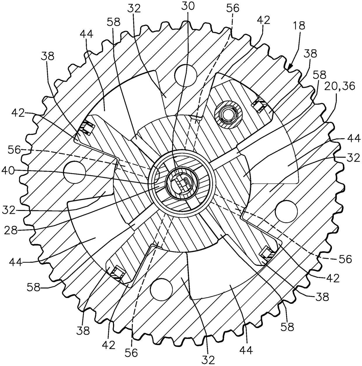 Camshaft phaser