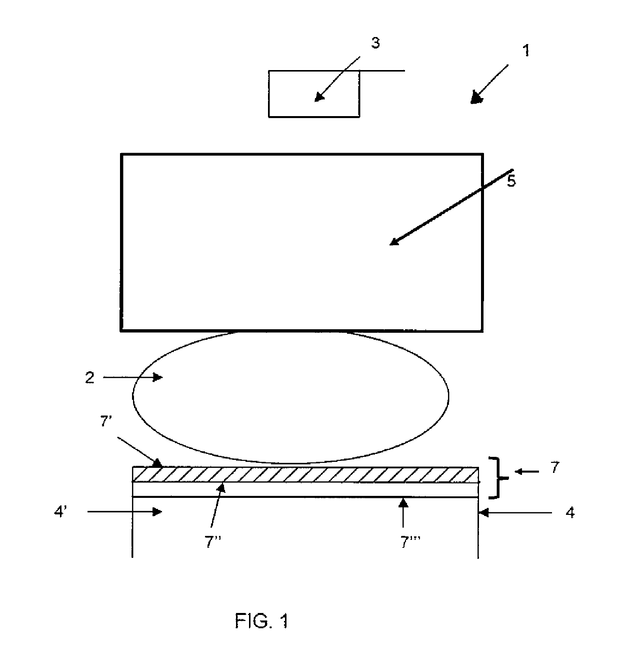 Mammography-apparatus and method of measuring a contact area between a breast and the mammography-apparatus