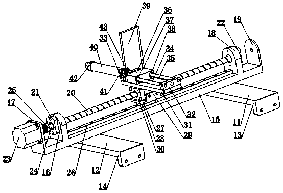 Gold blocking silica gel plate stepping device for printing