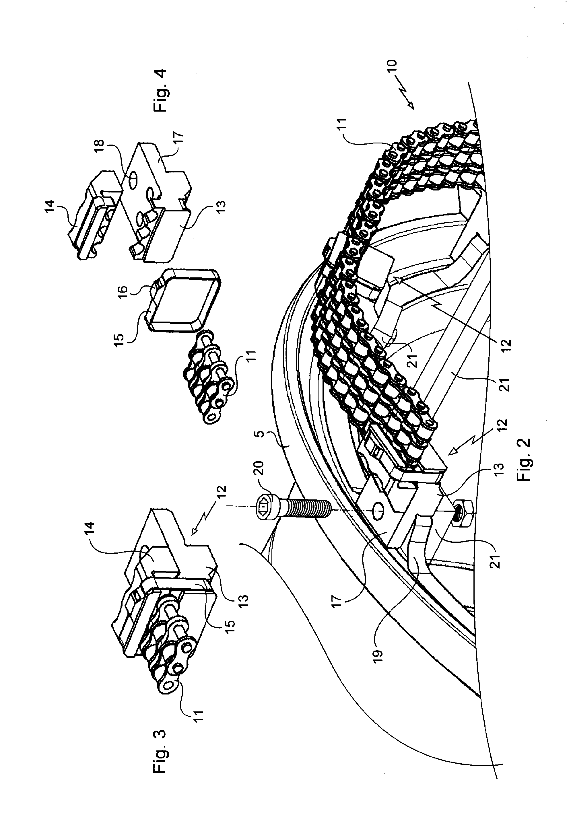 Aircraft wheel with rotational drive attached to clevises projecting from wheel rim