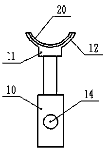 Medical orthopedic bandage winding device