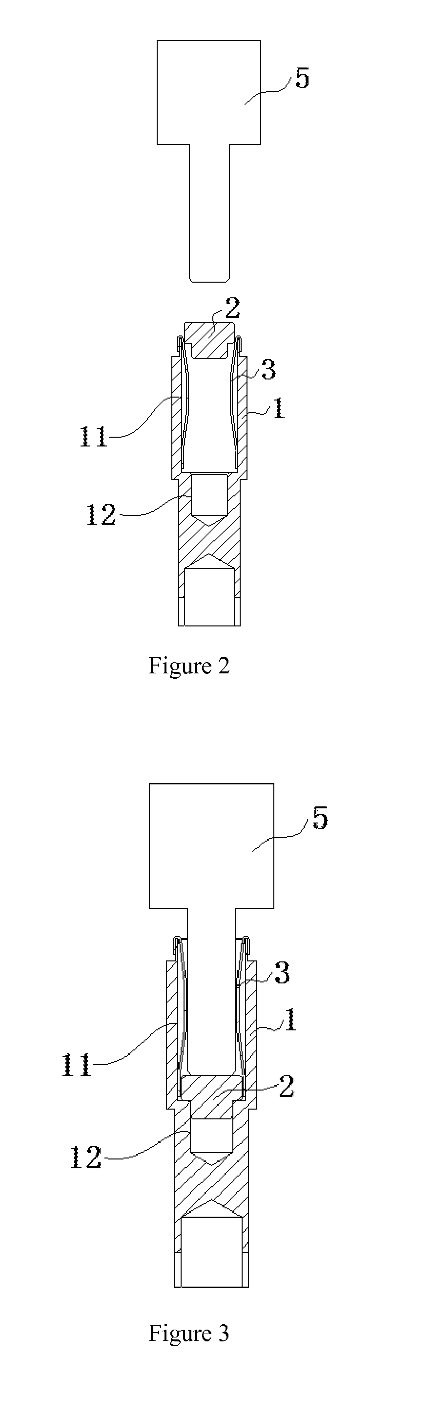 Line Spring Jack and Its Assembly Method